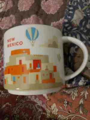 Starbucks New Mexico You Are Here Collection 14 oz Coffee Cup Mug 2013 - Sold on eBay May, 14th 2019 for $13.50