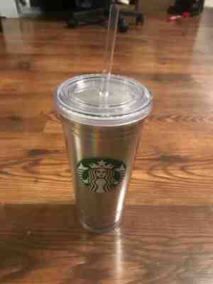 Starbucks Holiday 2018 Rainbow Iridescent Holographic Tumbler 20oz BRAND NEW - Sold on eBay May, 15th 2019 for $15.00