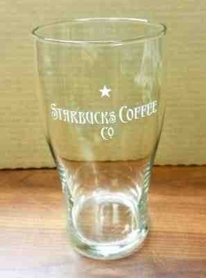 RARE MINT STARBUCKS COFFEE CO. 20 OUNCE GLASS STAR PINT - Sold on eBay May, 14th 2019 for $10.00