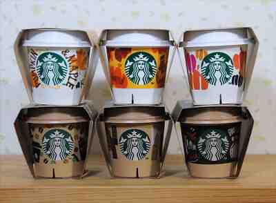 Lot of 6 Starbucks JAPAN  Pudding Cups / Pumpkin , Coffee - Sold on eBay May, 15th 2019 for $47.00