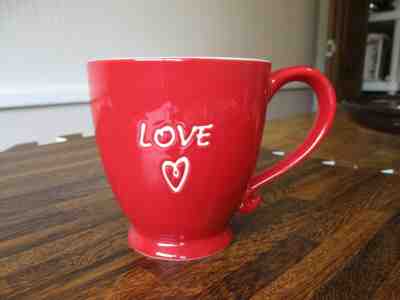 2006 Starbucks Red Hearts for Valentines 15 oz.Coffee/Tea Mug - Sold on eBay Mar, 2nd 2019 for $14.99