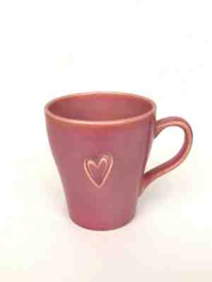 Starbucks 2006 Pink Heart 15 Oz COFFEE TEA Mug Cup  LOVE Valentines Day  - Sold on eBay Feb, 17th 2019 for $5.00