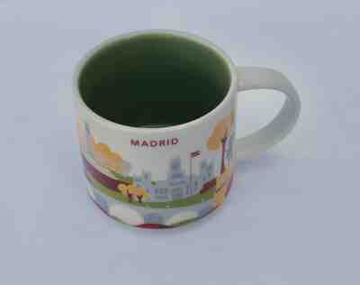Starbucks Madrid Coffee Mug 14 oz You Are Here Collection 2016 Excellent Cond - Sold on eBay May, 14th 2019 for $30.00
