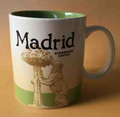 2016 STARBUCKS MADRID CITY MUGs 16 OZ  - Sold on eBay Apr, 11th 2019 for $9.99