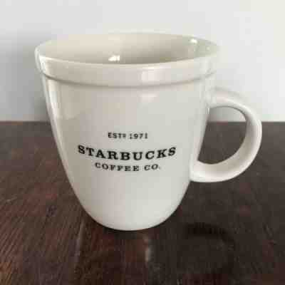 2001 Starbucks Barista Collectible Coffee Mug Cup Established 1971 18oz. - Sold on eBay May, 12th 2019 for $24.99