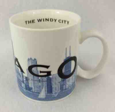 Starbucks Chicago Cup Mug Barista 2002 The Windy City Skyline Series One Coffee - Sold on eBay Apr, 17th 2019 for $8.00