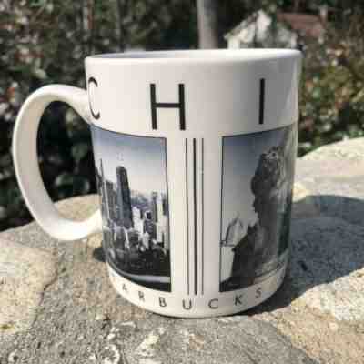 Starbucks CITY SCENE SERIES CHCAGO 2003 16 Oz Coffee Mug - Sold on eBay May, 11th 2019 for $6.50