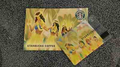 STARBUCKS HAWAII 2004 HULA GIRLS w/Matching Sleeve Nr MINT 1 Light Swipe - Sold on eBay May, 13th 2019 for $12.15