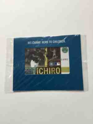 ICHIRO SUZUKI Starbucks Card 2005 New Sealed Seattle Mariners - Sold on eBay May, 13th 2019 for $39.99