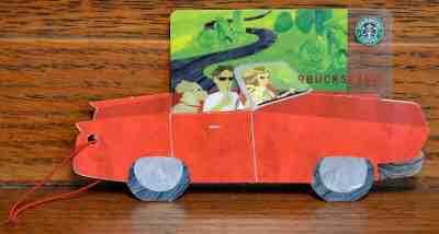 2005 Starbucks SUMMER ROAD TRIP Gift Card With Sleeve Unused Pin Intact - Sold on eBay May, 13th 2019 for $12.99