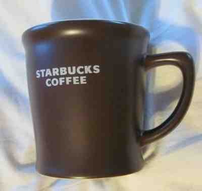 Starbucks 2008 Dark Chocolate Brown Ceramic Coffee Mug Cup 16oz - Sold on eBay May, 15th 2019 for $3.00