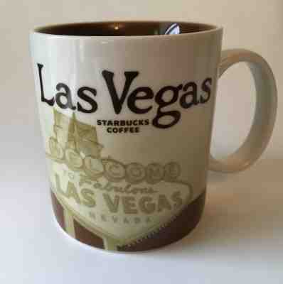 Starbucks Coffee Tea Mug LAS VEGAS 2012  16 oz Used - Sold on eBay May, 6th 2019 for $10.00