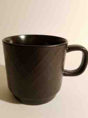 STARBUCKS BLACK DIAMOND EMBOSSED MUG 12oz 2013  - Sold on eBay May, 14th 2019 for $15.00