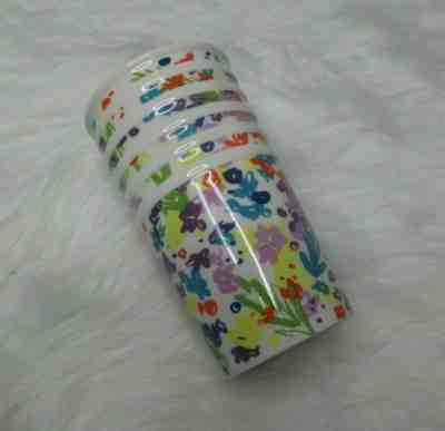 2016 Starbucks Logo 10 oz Ceramic Tumbler Travel Mug w/o Lid Floral Flowers Cup - Sold on eBay May, 14th 2019 for $10.00