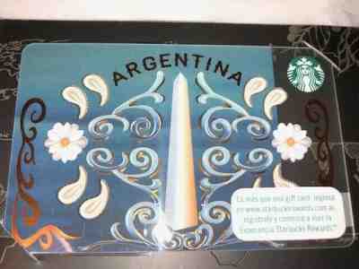 ARGENTINA STARBUCKS gift card new unused pin south america 2019 OBELISK country - Sold on eBay Apr, 25th 2019 for $10.00