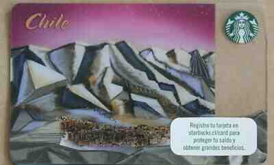 CHILE STARBUCKS gift card RARE new unused pin south america CL CITY COUNTRY HILL - Sold on eBay Apr, 28th 2019 for $7.50