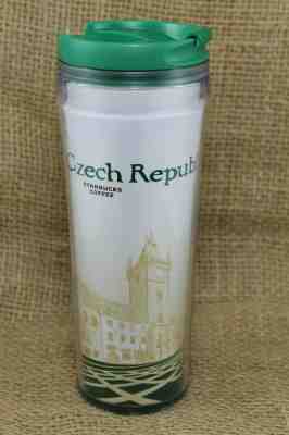 Starbucks Coffee Czech  Republic City Travel Cup Tumbler  - Sold on eBay May, 12th 2019 for $20.00