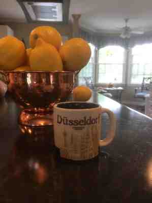 Rare Starbucks City Espresso Coffee Cup - Dusseldorf Germany - Sold on eBay May, 15th 2019 for $32.00