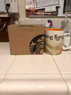 New Starbucks Hong Kong city Coffee Mug 16oz - Sold on eBay Mar, 5th 2019 for $10.00