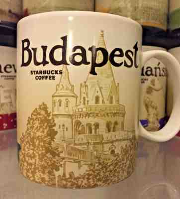 16oz Starbucks Coffee Global Icon Series City Mug Budapest Hungary NEW WITH SKU - Sold on eBay May, 14th 2019 for $65.00