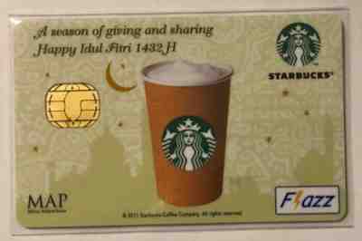 Starbucks 2011 Happy Idul Fitri Indonesia Flazz Card - Sold on eBay May, 3rd 2019 for $42.00