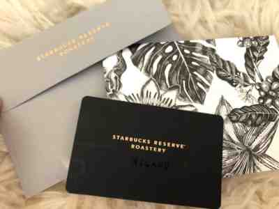 MILANO Reserve Roastery Italy Starbucks Card - with sleeve and envelop - Sold on eBay Apr, 25th 2019 for $11.00