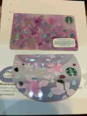 Japan Starbucks Cherry Blossom Sakura Card Set of 2 2019 Edition - Sold on eBay May, 8th 2019 for $9.05