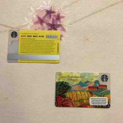 Starbucks MALAYSIA 2018 GAWAI CARD  - Sold on eBay May, 7th 2019 for $8.00