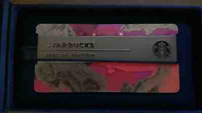 STARBUCKS MALAYSIA "THE" Premium Metal Gift Card Inside Felt Sharp BOX US Seller - Sold on eBay Apr, 29th 2019 for $30.88