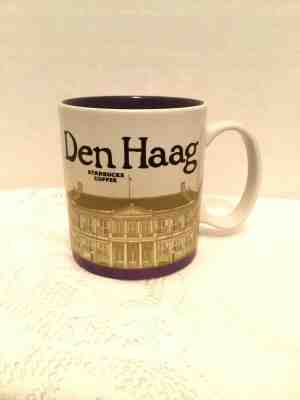 Starbucks City Global Icon Coffee Mug Den Haag (The Hague Netherlands) 2016 16oz - Sold on eBay Apr, 27th 2019 for $24.77