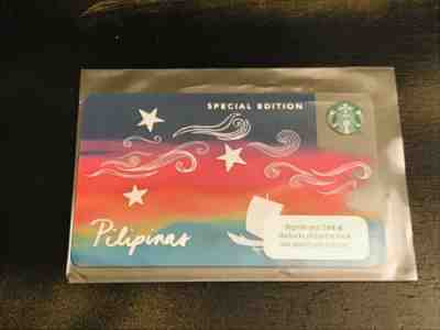 2017 Starbucks Card Philippines Pilipinas Vinta Special Edition Rare New - Sold on eBay May, 11th 2019 for $10.50