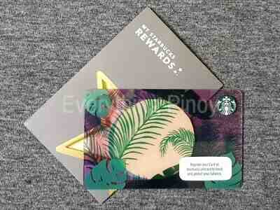 Starbucks Philippines BOTANICAL Card 2019 - Sold on eBay May, 11th 2019 for $9.99