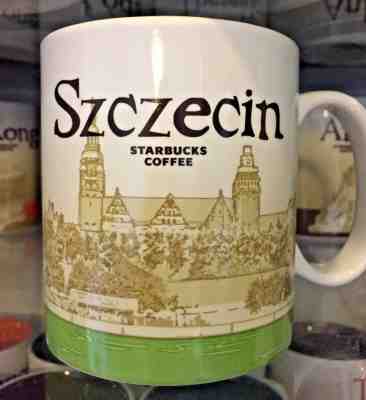 16oz Starbucks Coffee Global Icon Series City Mug Szczecin Poland NEW WITH SKU - Sold on eBay May, 14th 2019 for $23.50