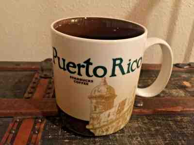 Starbucks Puerto Rico Collector Series Coffee Mug 2017 Cup 16 fl oz - Sold on eBay Apr, 26th 2019 for $7.00