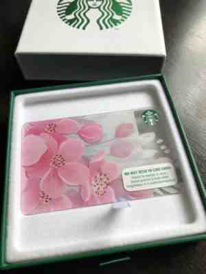 Starbucks Romania GIFT CARD - Sakura Flower, Spring 2019, No Value, Pin Intact - Sold on eBay Apr, 26th 2019 for $8.99