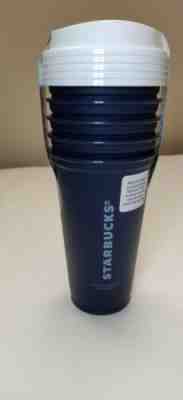 Starbucks Reusable To-Go Cups 5pc Navy Blue RARE 16fl.oz.BPA Free Recyclable - Sold on eBay May, 14th 2019 for $20.00