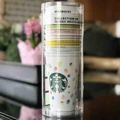 2019 Starbucks Spring Reusable Cup Collection 16oz Hot Cold Cups set of 6 ???? - Sold on eBay May, 12th 2019 for $24.00