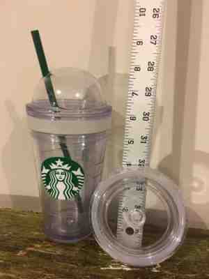 Starbucks Tumbler To Go 12 OZ Double-Wall Acrylic with Straw Lemonade Cold Drink - Sold on eBay Feb, 15th 2019 for $8.50