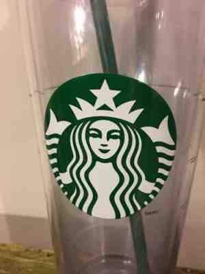 Starbucks Tumbler To Go 20 OZ Double-Wall Acrylic with Straw Lemonade Cold Drink - Sold on eBay Feb, 15th 2019 for $8.00
