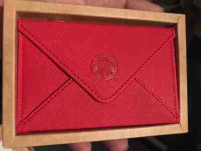Starbuck TH - Card holder Red color - Sold on eBay May, 15th 2019 for $17.00