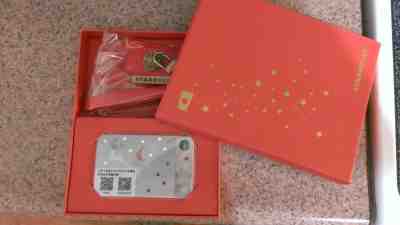 STARBUCKS 2018 EXCLUSIVE Taiwan Wonderful Christmas Box w/Gift Card US Seller - Sold on eBay Mar, 28th 2019 for $22.77