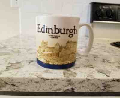 Starbucks Edinburgh Scotland UK City Global Icon Series Coffee Mug 16oz  - Sold on eBay May, 3rd 2019 for $59.99