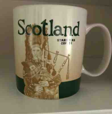 Starbucks Scotland Bagpipe Global City Icon Collector Series Mug 16oz New - Sold on eBay May, 3rd 2019 for $65.00