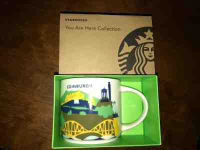 Starbucks Edinburgh Scotland Mug You are Here YAH 14oz Brand New - Ships from US - Sold on eBay Apr, 29th 2019 for $43.00