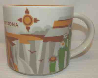 Starbucks YOU ARE HERE COLLECTION 2013 Arizona Coffee Mug - Sold on eBay May, 12th 2019 for $15.00