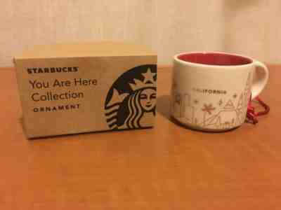 Starbucks California Mug Ornament You Are Here Collection 2oz Coffee Cup - Sold on eBay Apr, 24th 2019 for $9.99
