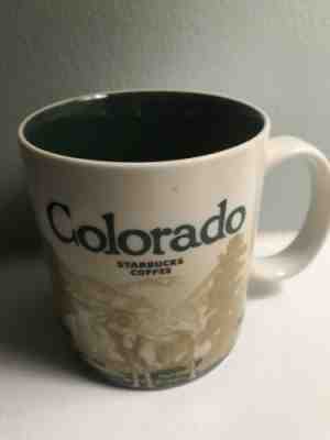 Starbucks Colorado Global Icon City Series 16 Oz Mug 2010 Coffee Cup Skiier - Sold on eBay Feb, 28th 2019 for $8.00