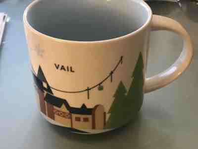 2014 Starbucks DENVER Colorado You Are Here Coffee Mug 14 oz - Sold on eBay Feb, 26th 2019 for $5.50