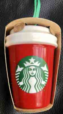 2016 STARBUCKS Christmas Red To Go Cup 50 States Collection Florida FL ORNAMENT - Sold on eBay Apr, 18th 2019 for $7.00