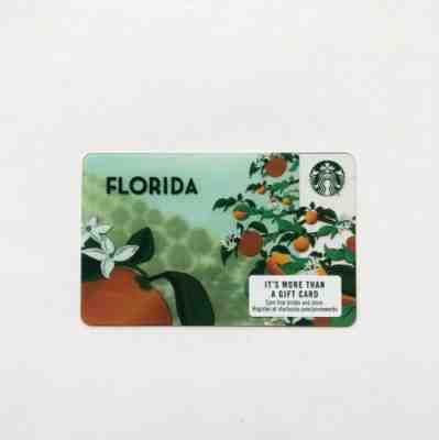 Starbucks 2019 Florida Gift Card - Sold on eBay Apr, 17th 2019 for $4.99